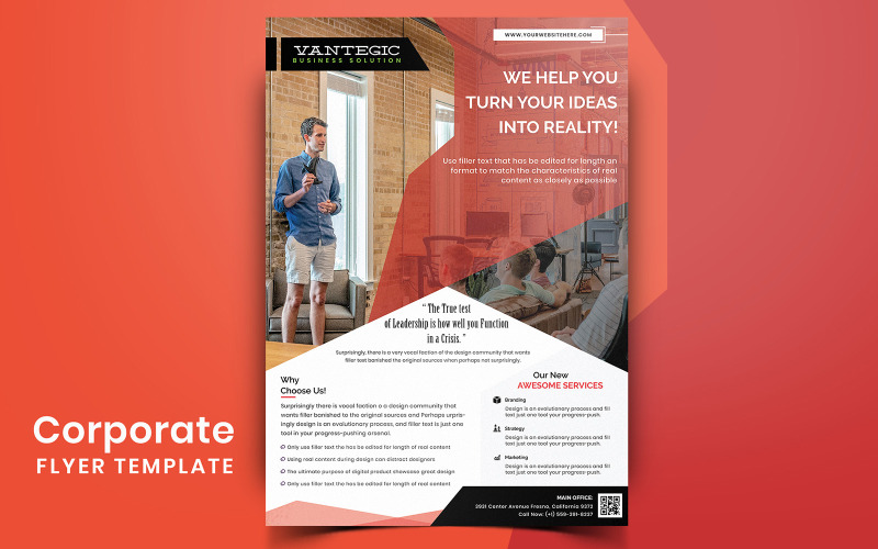 Download Фирменный стиль "Swag -  Flyer Design - Corporate Identity Template" / Swag -  Flyer Design - Corporate Identity Template - Фирменный стиль на тему графика corporate,company,flyer,business,sales,offers,vintage,poster,print,brochure,template,event,elegant,modern,minimal