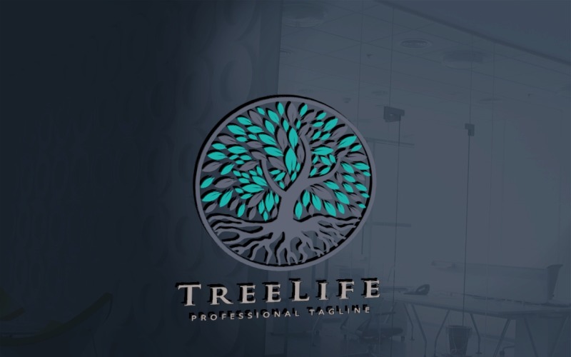 Download Шаблон логотипа "Tree Life Logo Template" / Tree Life Logo Template - Шаблон логотипа на тему графика agency,app,beauty,company,detente,flowering,flowers,green,group,happy,health,healthy,human,identity,jubilant,leaf,leaves,medical,natural,nature