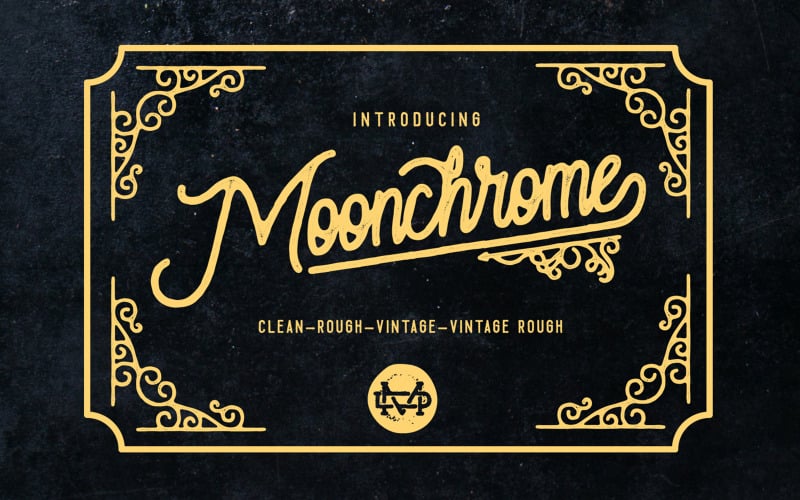 Moonchrome písmo