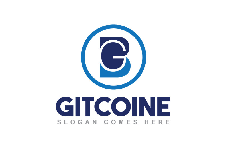 GITCOINE Logo sjabloon
