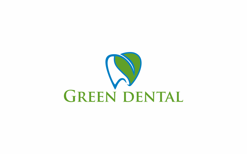 Download Шаблон логотипа "Leaf Teeth Logo Template" / Leaf Teeth Logo Template - Шаблон логотипа на тему графика health,dental,medical,dentist,medicine,dentistry,green,healthy,healthcare,professional,smile,blue,doctor,woman,beautiful,design,female,closeup,denture,person
