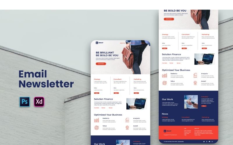 Elementi dell'interfaccia utente EM 47 TRUST