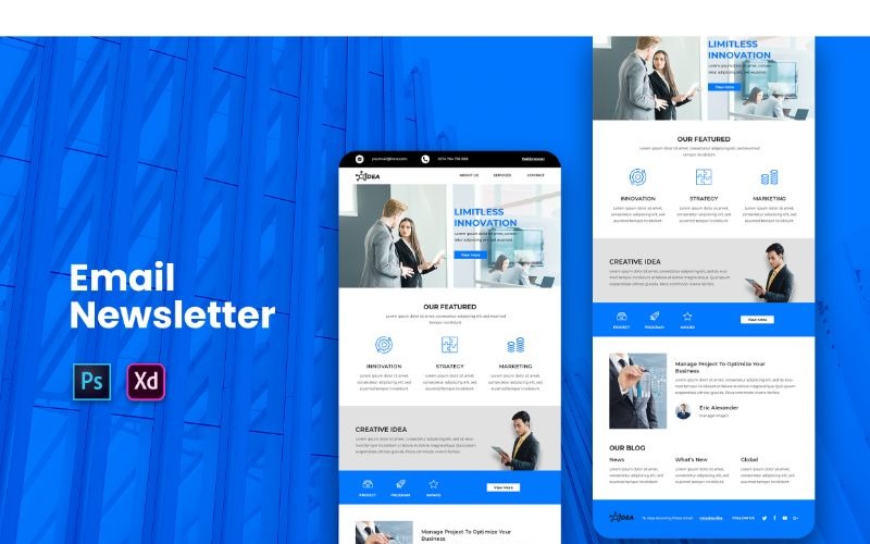 Elementi dell'interfaccia utente EM 70 IDEA