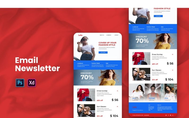 Elementos de interface do usuário EM 54 Lattee 3