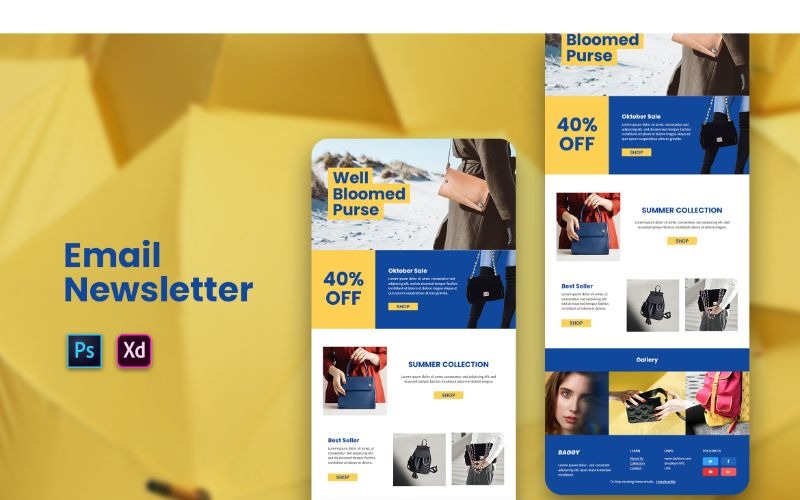 Éléments d'interface utilisateur EM 36 Baggy