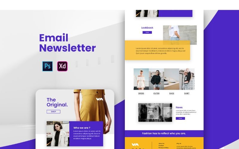 Éléments de l'interface utilisateur EM 17 VA