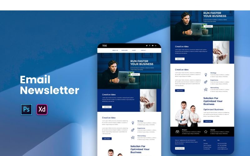 Éléments de l'interface utilisateur EM 80 Toe