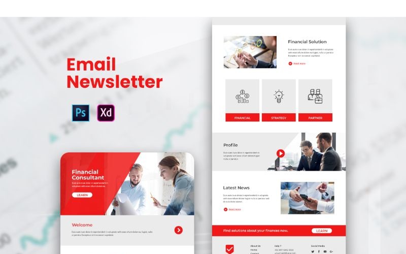 Download UI элементы "EM 21 Financial Consultant UI Elements" / EM 21 Financial Consultant UI Elements - UI элементы на тему графика adobe photoshop,adobe xd,branding,business,business solution,commerce,communication,corporate,development,email,information,marketing,message,network,newsletter,office,project,promotions