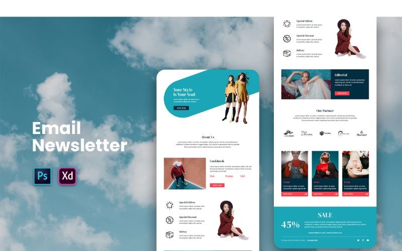 EM 69 Votre style est votre âme Éléments de l'interface utilisateur