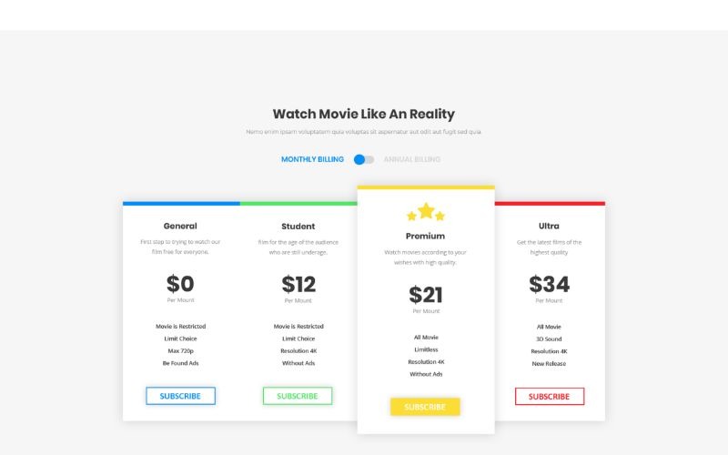 Elemente der PT 6 Movie Pack-Benutzeroberfläche