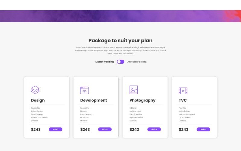 Éléments de l'interface utilisateur du pack PT 27 Suit
