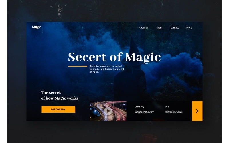 Hero 13 Magic UI-Elemente