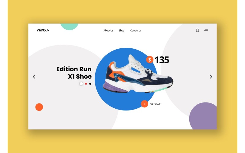 Hero Run 44 элемента пользовательского интерфейса