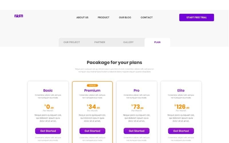 PT 25 Fasti UI Elements