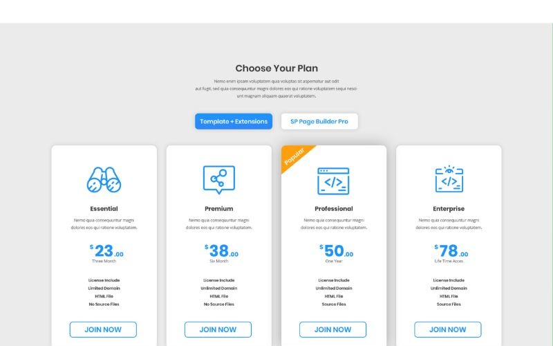 PT 8 Kies de elementen van de gebruikersinterface van uw plan