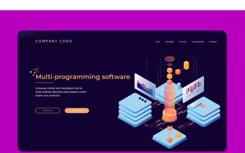 Elementi dell'interfaccia utente del software multi-programmazione ISO 14