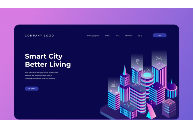 Elementos de la interfaz de usuario de ISO 16 Smart City Better Living