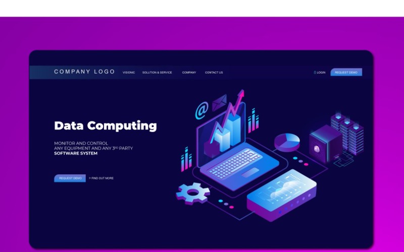 ISO 13 Data Computing UI-Elemente