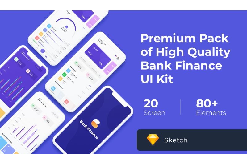 Mobile UI Bank Finance