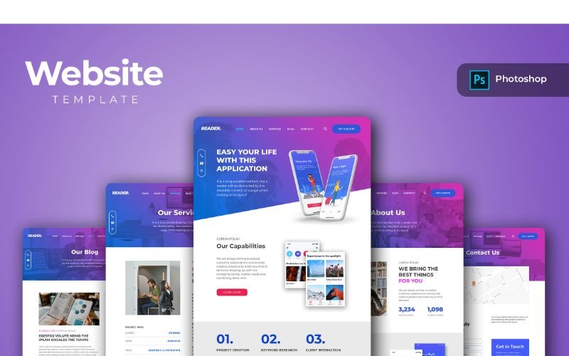 Элементы пользовательского интерфейса Web 6 Reader