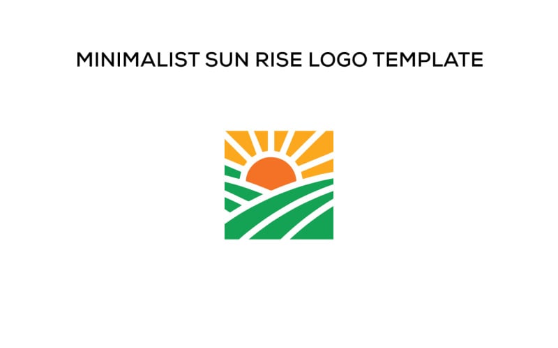 Minimalistické logo šablona