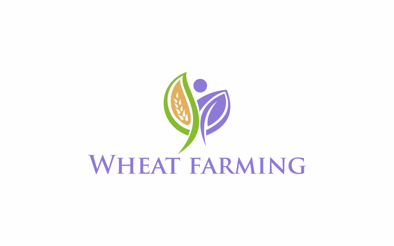 Download Шаблон логотипа "Wheat Farming Logo Template" / Wheat Farming Logo Template - Шаблон логотипа на тему графика rural,farming,harvest,agriculture,farm,landscape,summer,nature,background,yellow,organic,bread,outdoor,harvesting,natural,sunset,grass,land,autumn,illustration
