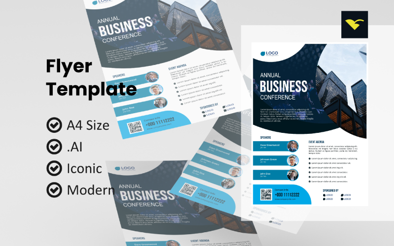 Annual Business Conference 20201 Flyer - Corporate Identity Template