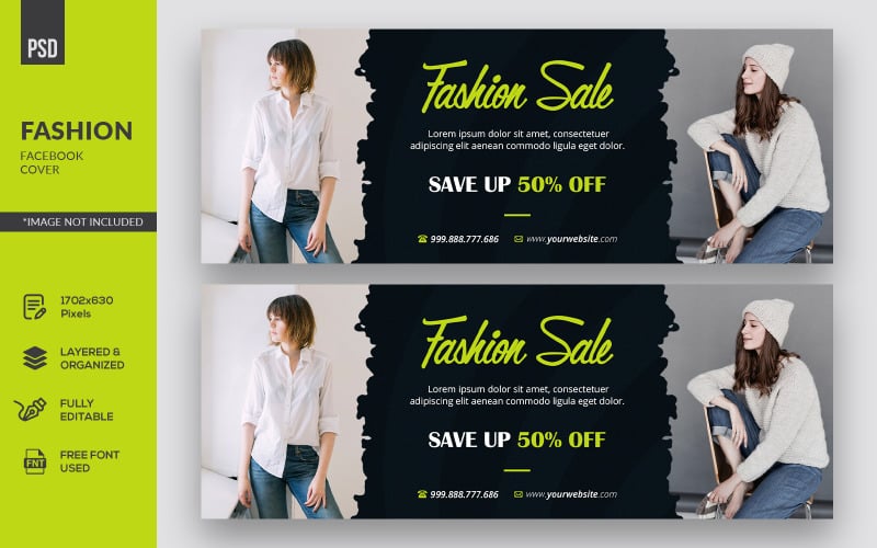 Download Шаблон для соцсетей "Creative Fashion Facebook Cover Social Media Template" / Creative Fashion Facebook Cover Social Media Template - Шаблон для соцсетей на тему графика facebook,store,banner,shopping,sale,seasons,friday,fashion,template,social,fb,timeline,cover,graphic,marketing,advertising,promotion,business