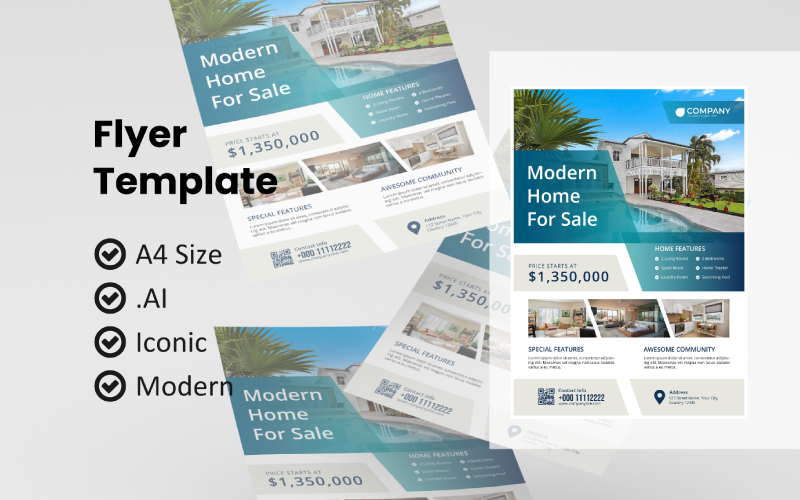 Download Фирменный стиль "Business Property Flyer - Corporate Identity Template" / Business Property Flyer - Corporate Identity Template - Фирменный стиль на тему графика flyer template,flyer business,print template,advertising,promotion flyer,brochure template,flyer mockup,flyer bundle template,property flyer,real estate flyer,business proerty