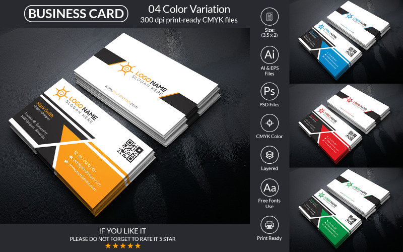 Download Фирменный стиль "Creative Business Card Design - Corporate Identity Template" / Creative Business Card Design - Corporate Identity Template - Фирменный стиль на тему графика stationery,abstract,background,brand,branding,business,business card,business card design,business card template,corporate business card,modern business card,creative business card,print desi