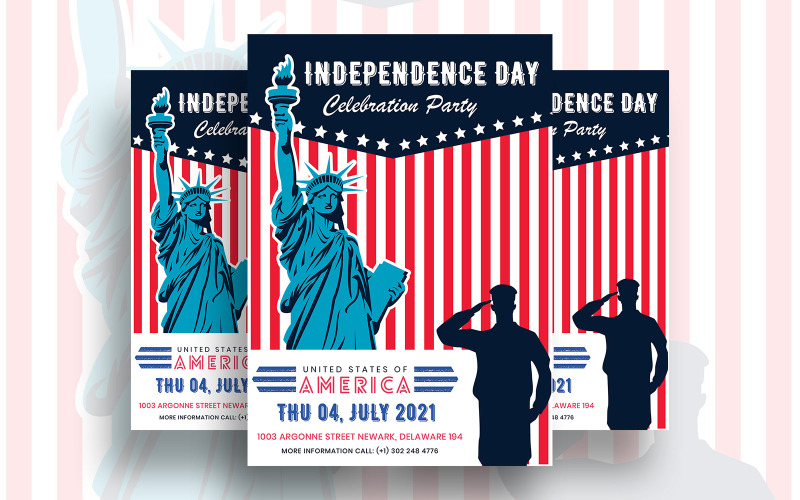 Download Фирменный стиль "Mobbs - Independence Day Flyer - Corporate Identity Template" / Mobbs - Independence Day Flyer - Corporate Identity Template - Фирменный стиль на тему графика independence,day,flyer,celebration,party,july,event,america,poster,print,flag,stars,template,festival,4th