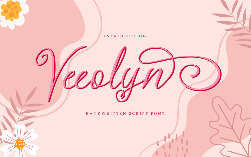 Veeolyn | Fonte cursiva manuscrita