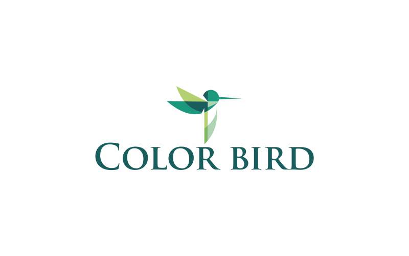 Download Шаблон логотипа "Color Bird Logo Template" / Color Bird Logo Template - Шаблон логотипа на тему графика bird,nature,colorful,animal,blue,cute,background,yellow,color,wing,red,natural,tree,illustration,design,plumage,black,vector,beauty,birds