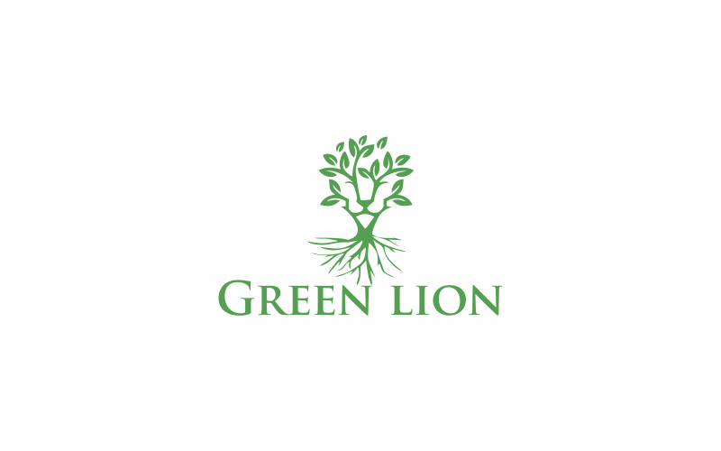 Download Шаблон логотипа "Green Lion Logo Template" / Green Lion Logo Template - Шаблон логотипа на тему графика green,animal,nature,lion,wildlife,wild,background,art,illustration,graphic,king,african,design,beautiful,outdoor,leo,symbol,natural,logo,vector