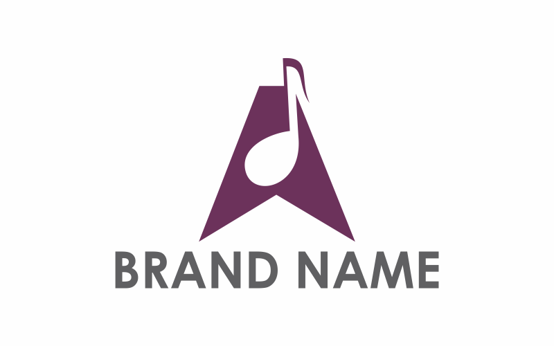 Písmeno A Logo Logo Šablona