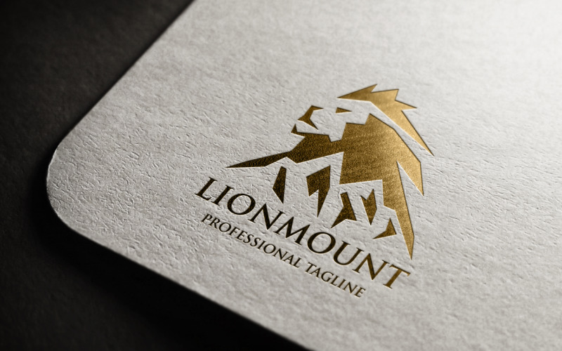 Download Шаблон логотипа "Lion Mount Logo Template" / Lion Mount Logo Template - Шаблон логотипа на тему графика app,application,architecture business,awesome design,camp,geometric,hill,identity,m logo,minimal logo design,monogram m letter,mount,mountain,mountains logo,outdoor,peak logo,simple solution,