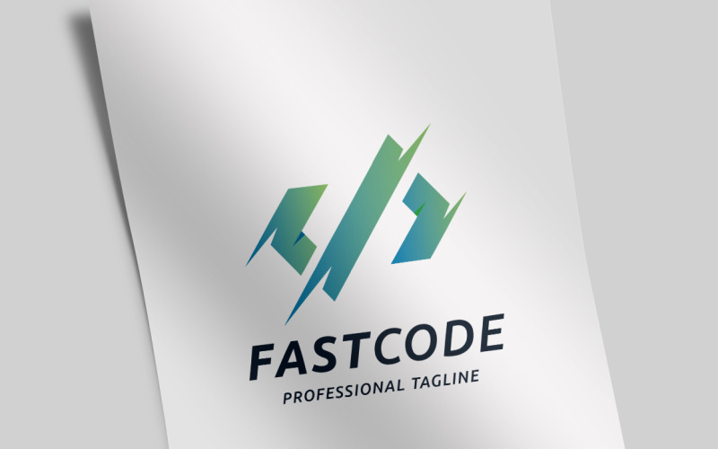 Download Шаблон логотипа "Fast Code Logo Template" / Fast Code Logo Template - Шаблон логотипа на тему графика app,basic,black,code,code rocket,coder,coding,community,cracker,fast,fast rocket,flash,game,hacker,html,logo,modern,multimedia,professional,quick