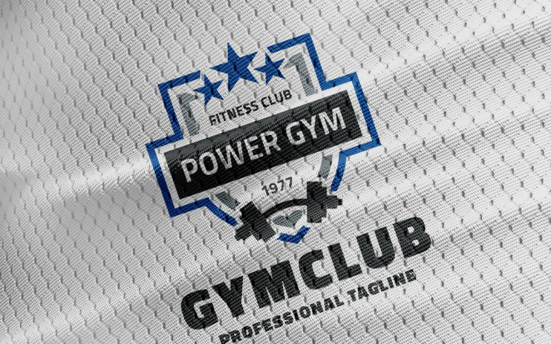 Download Шаблон логотипа "Gym Club Logo Template" / Gym Club Logo Template - Шаблон логотипа на тему графика athlete,barbell,body,body builder,body building,box,boxer,branding,crossfit,development,dumbbell,endurance,exercise,fitness,force,gym,health,iron,muscle,shield