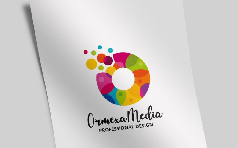 Download Шаблон логотипа "Ormexa Media Logo Template" / Ormexa Media Logo Template - Шаблон логотипа на тему графика abstract,box,circle,circular,consultant,core,corporate,cube,development,expertise,firm,hexagon,identity,investment,lawyer,letter,media,network,o letter,o logo