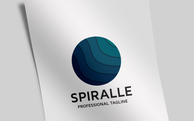 Spiral World Logo Template