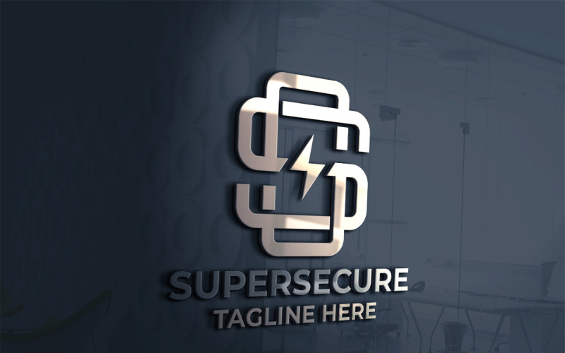 Super veilige briefsjabloon S Logo