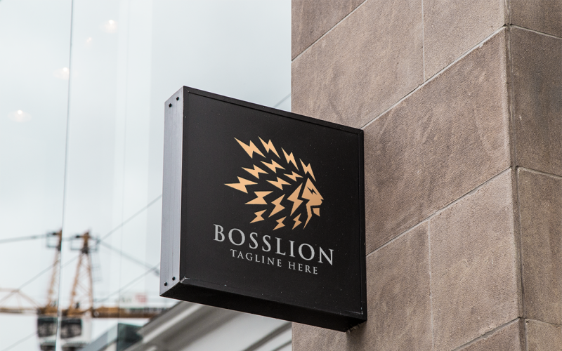 Boss Lion Logo modello
