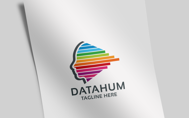 Download Шаблон логотипа "Data Human Logo Template" / Data Human Logo Template - Шаблон логотипа на тему графика agency,blog,brand,branding,business,cloud,cloud computing,conception,conference,data,firm,group,grouping,human,human resources,identity,invest,investment,management,meeting