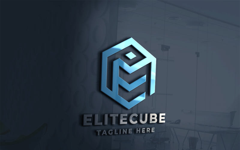 Download Шаблон логотипа "Elite Cube Letter E Logo Template" / Elite Cube Letter E Logo Template - Шаблон логотипа на тему графика abstract,business,company,corporate,design,ecommerce,hexagon,identity,letter e,logo,marketing,modern,online,shape,simple,tech,template,triangle,vector,visual identity