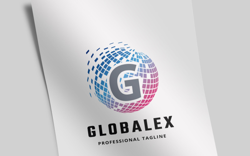 Download Шаблон логотипа "Globalex Letter G Logo Template" / Globalex Letter G Logo Template - Шаблон логотипа на тему графика agency,communication,connection,consultant,corporate,creative,creative studio,developer,digital,digital identity,elegant,entertainment,geek,globe,high tech,information,innovative,it community