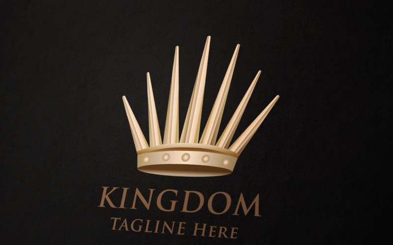 Download Шаблон логотипа "Kingdom Crests Logo Template" / Kingdom Crests Logo Template - Шаблон логотипа на тему графика castle,classic,classy,club,creative,crest,crown,design,elegant,emblem,gold,graphic,heraldic,hotel,king,kingdom,letter,logo,luxurious,luxury