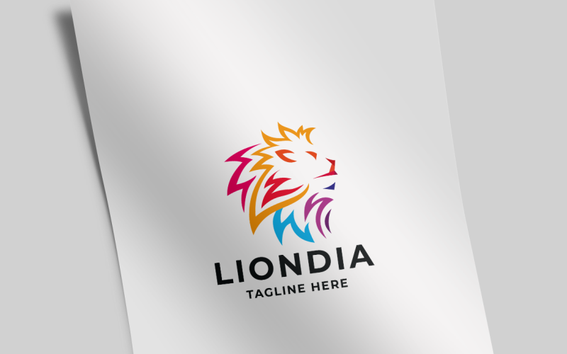 Download Шаблон логотипа "Lion Logo Template" / Lion Logo Template - Шаблон логотипа на тему графика agency,app,animal,animals,army,branding,dark,fashion,fighting,fun,hotel,insurance,leo,lion,mask,men fashion,resort,rock,sport,tiger