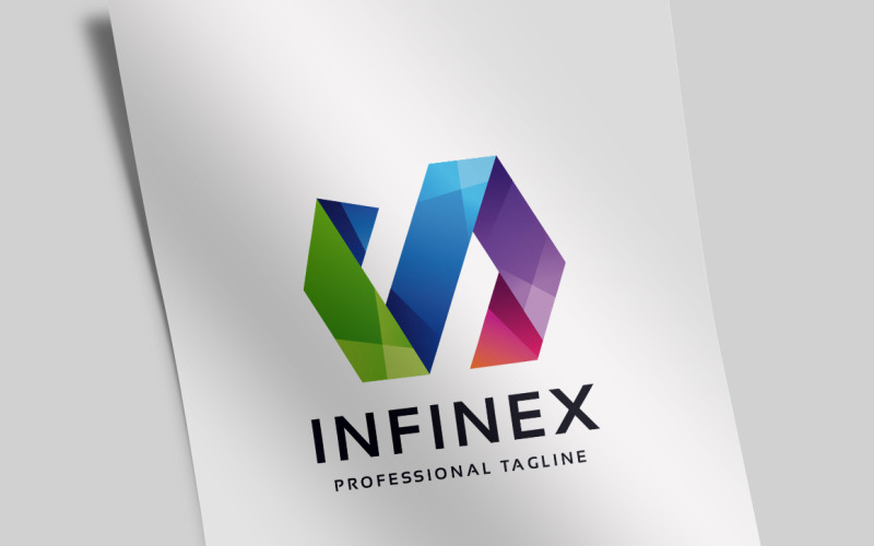Modelo de logotipo infinito