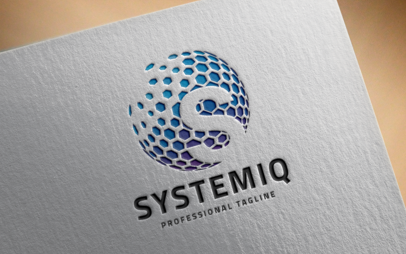 Download Шаблон логотипа "Systemiq Letter S Logo Template" / Systemiq Letter S Logo Template - Шаблон логотипа на тему графика abstract,architect,block,box,business,consultant,consulting,corporate,creative,cube,cubic,cubical,data,development,digital,entertainment,exchange,gaming,hexagon,hexagonal