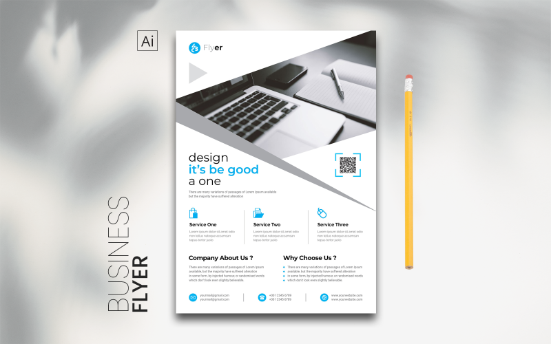 Download Фирменный стиль "Clean Minimal Flyer - Corporate Identity Template" / Clean Minimal Flyer - Corporate Identity Template - Фирменный стиль на тему графика template,flyer,business,modern,poster,corporate,design,a4,creative,simple,company,print,style,concept,element,sales,icon,idea,elegant,stylish